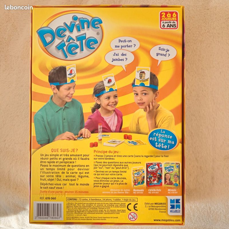 DEVINE TETE Jeux de société (image 2)