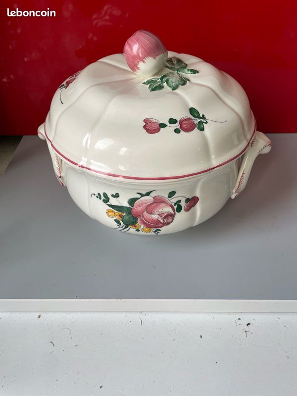 Soupière en faïence Longchamp (image 3)