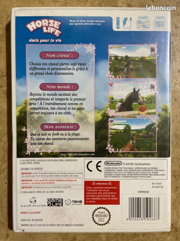 Jeu Wii Horse Life Amis pour la vie (image 3)