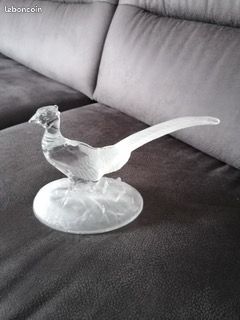 Faisan vintage en cristal (image 3)