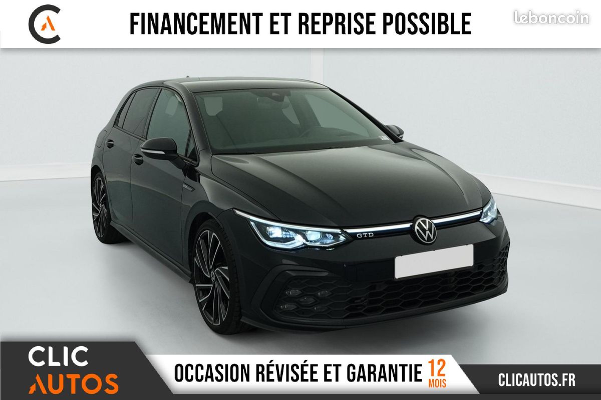 VOLKSWAGEN GOLF 8 2.0 TDI 200ch DSG 7 GTD (image 1)