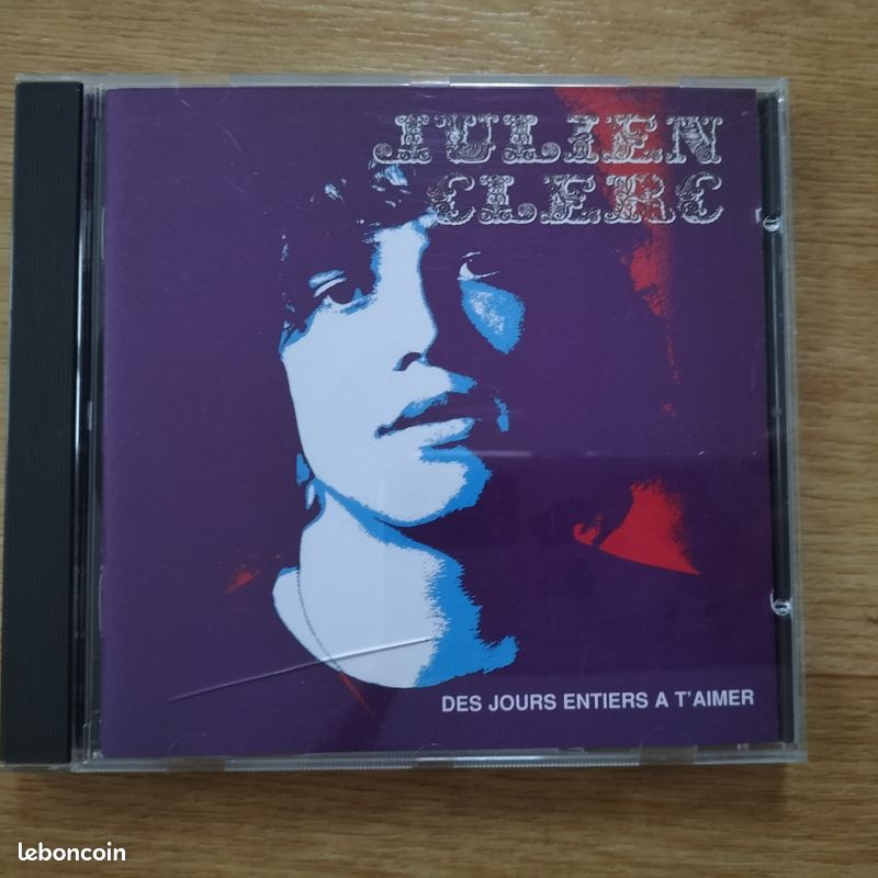 CD Julien Clerc - Des Jours Entiers a T'aimer (image 1)