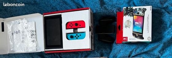 Nintendo Switch avec manette taille réel (image 9)