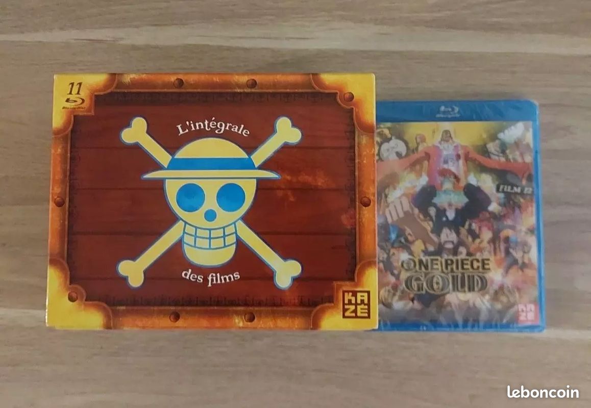 One piece coffret film blu ray 11 films neufs + one piece gold neuf (image 4)