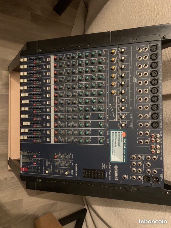 Vends Table mixage Yamaha MG 166C-USB (image 2)