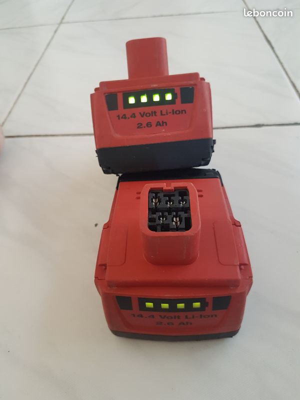 Batterie Hilti 14,4V 2,6Ah – Occasion En Très Bon état, Prête à Servir