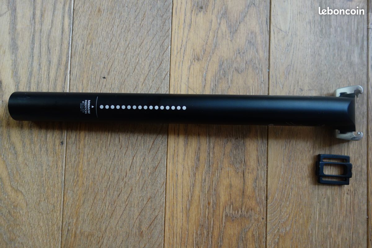Tige De Selle VTT Crank Brothers Cobalt 3 30,9 Mm - Longueur 350 Mm, Alu Bleu, Occasion Avec Rayures Légères