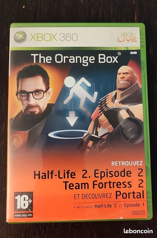Xbox 360 Half-Life 2, Team Fortress 2, Portal Jeux vidéo