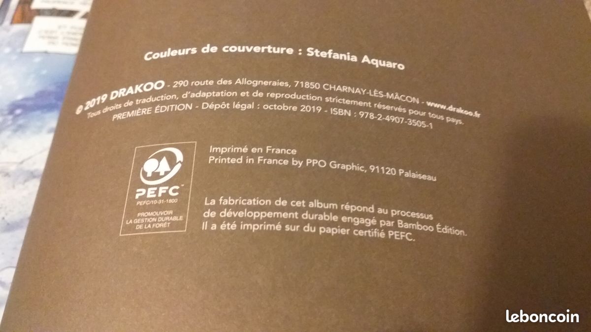 BD La Pierre du Chaos - Tome 1 (1ère édition) (image 7)