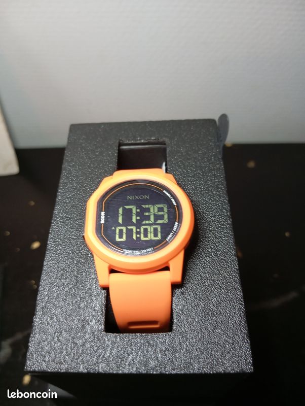 Montre Nixon DISK A1370-5194-00 Orange Montres Bijoux