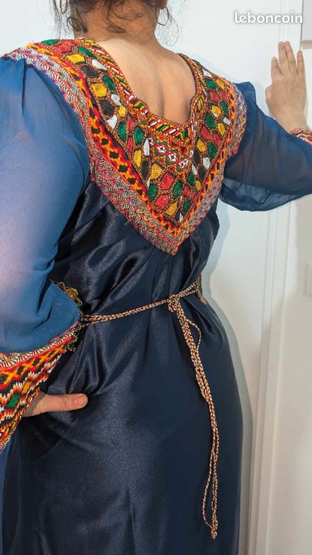 Kabyle Broderie Robe Kabyle Bleu Ciel Robe Kabyle Bebe Sales