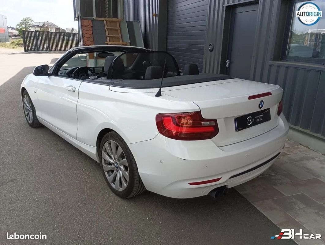 Bmw Serie 2 CABRIOLET 220D 190CV BV8 SPORT Sièges Chauffants Keyless Entretien BMW (image 4)