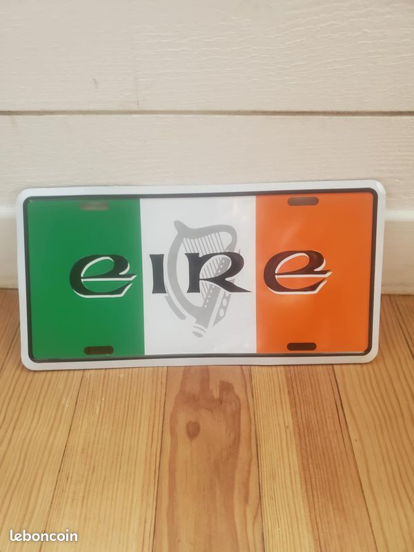 Plaque émaillée Irlande Eire (image 1)