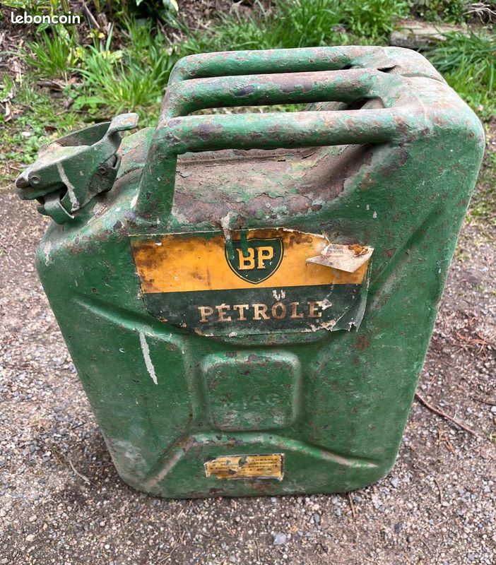 Jerrican BP pétrole décoration (image 1)