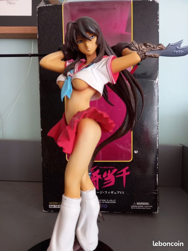 Figurine Ikki Tousen – Kanu Unchou YAMOTO – Abysse 1/7 – 2003 – Bon État