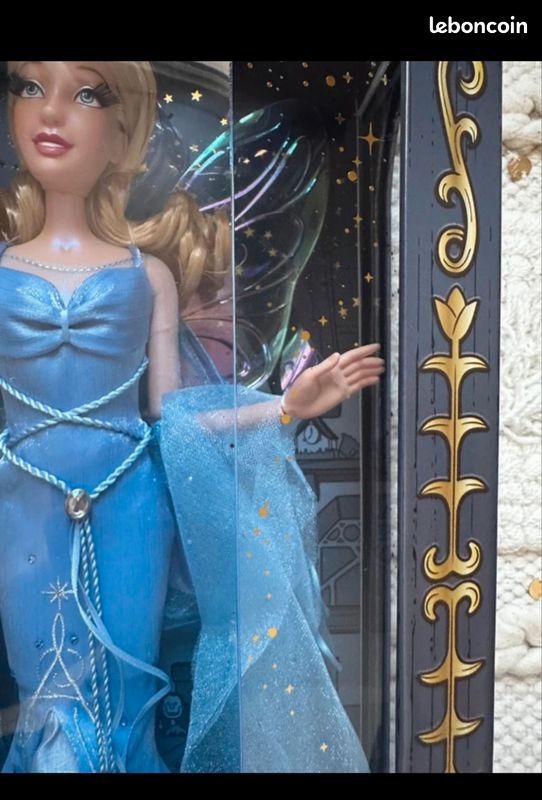 Poupée La Fée Bleue Disney édition Limitée – Pinocchio 43 Cm, Collection Neuve Sous Emballage