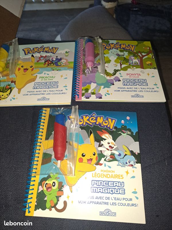 3 livres Pokémon (image 1)