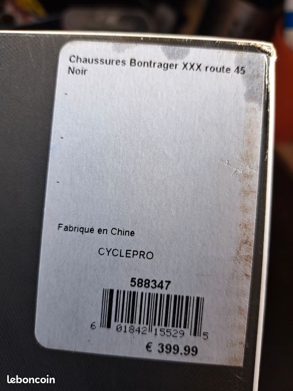 Cuissard Court Cyclisme Bontrager – Noir, Taille XL, Neuf Avec étiquettes