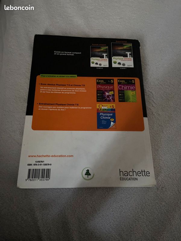 Livre scolaire terminale Physique chimie (image 3)