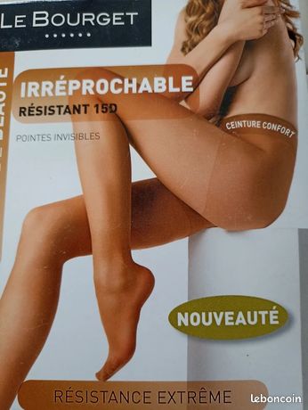 Collant Le Bourget - Rayures Brillantes, Taille 3 - Neuf En Boîte Haut De Gamme