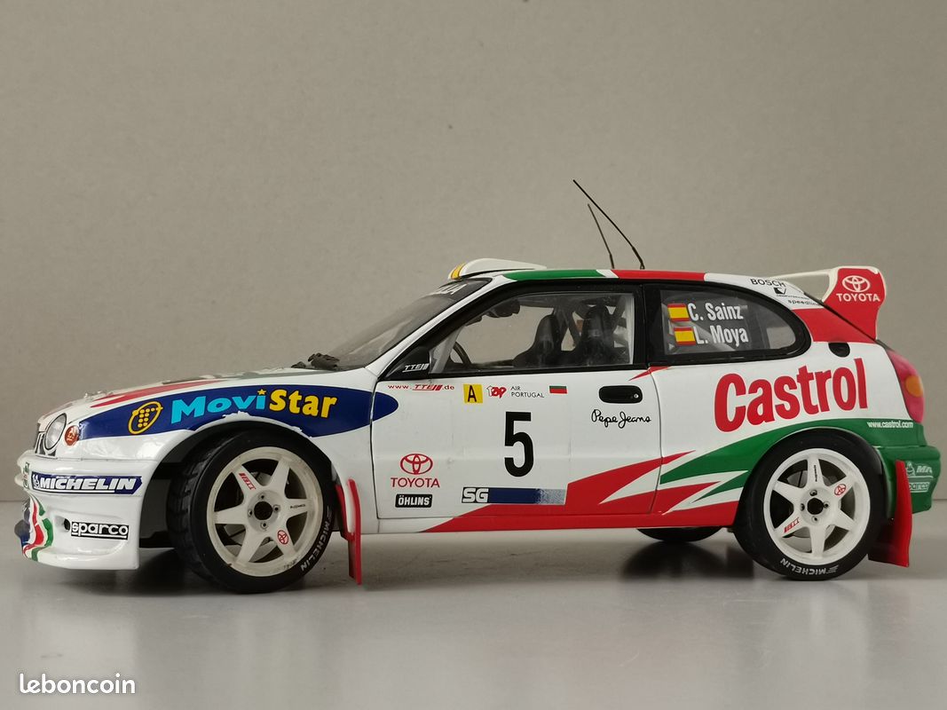 Toyota Corolla WRC Sainz - Modèle Réduit 1/43 Altaya - Reconditionné