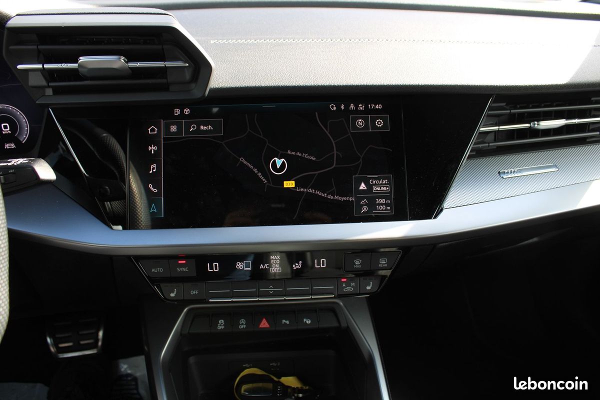 Audi A3 SPORTBACK TFSI 150 CV S-LINE HYBRIDE GPS 3D CAMÉRA JA 18 I-COKPIT FULL LED BOITE S-TRONIC (image 13)