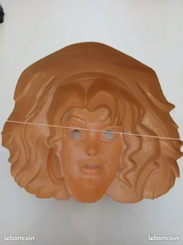Rare ancien stock magasin neuf masque Disney César carnaval Esmeralda année 90 Vintage (image 2)