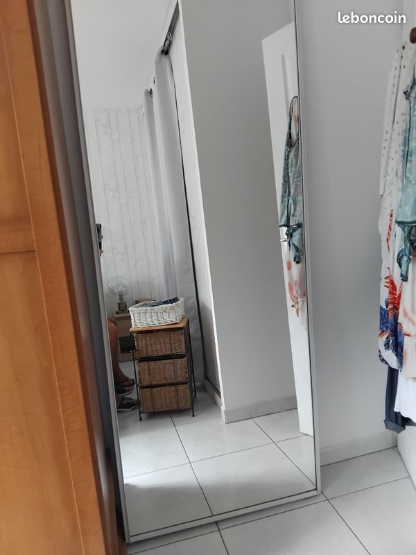 Porte placard miroir coulissante (image 1)