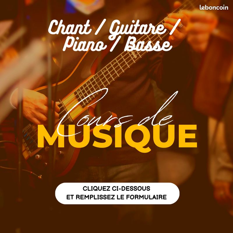 Professeur de musique donne cours de basse (image 2)