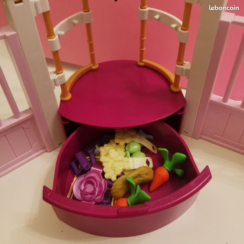 Playmobil Princess 6855 - Ecurie avec cheval à coiffer et princesse (image 5)