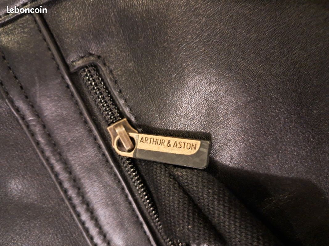 Sac / sacoche Arthur & Aston noir (image 5)