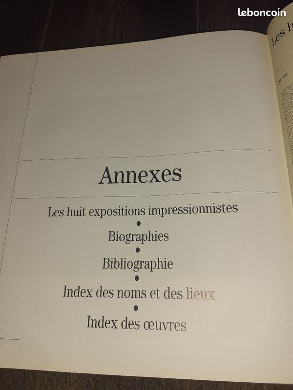 Livre les impressionnistes (image 6)
