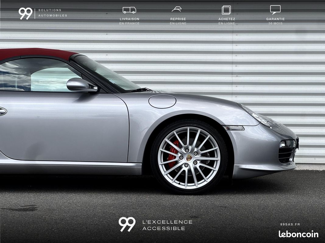 Porsche boxster porsche rs 60 spyder 3.4l 303ch bose echappement sport pcm livraison reprise (image 14)