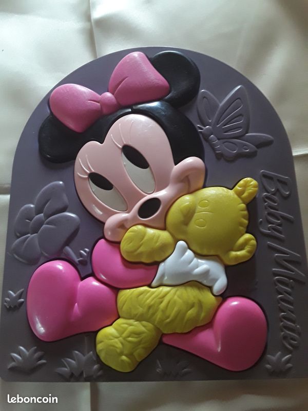Puzzle Baby Minnie en plastique (image 1)