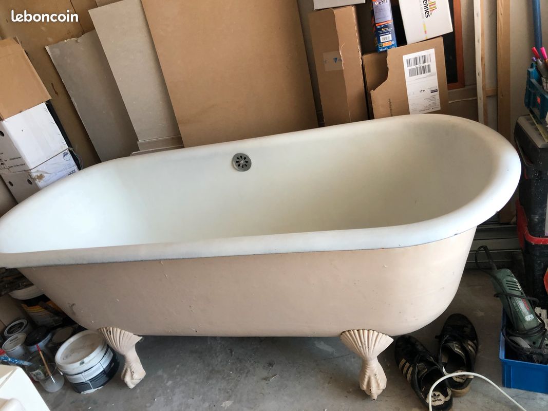 Baignoire en fonte pâtes de lion (image 2)