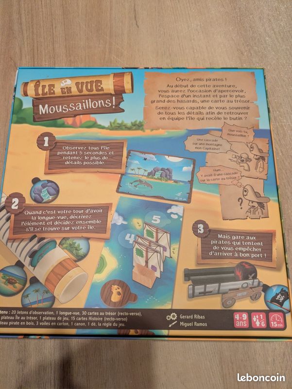 Jeu de société ile en vue moussaillons (image 5)