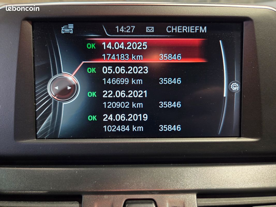 Bmw serie 2 (f46) gran tourer 214d premiere 27/02/2017 177371km (image 7)