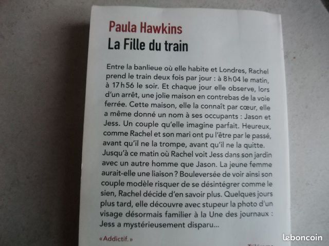 La Fille du Train Paula HAWKINS (image 2)