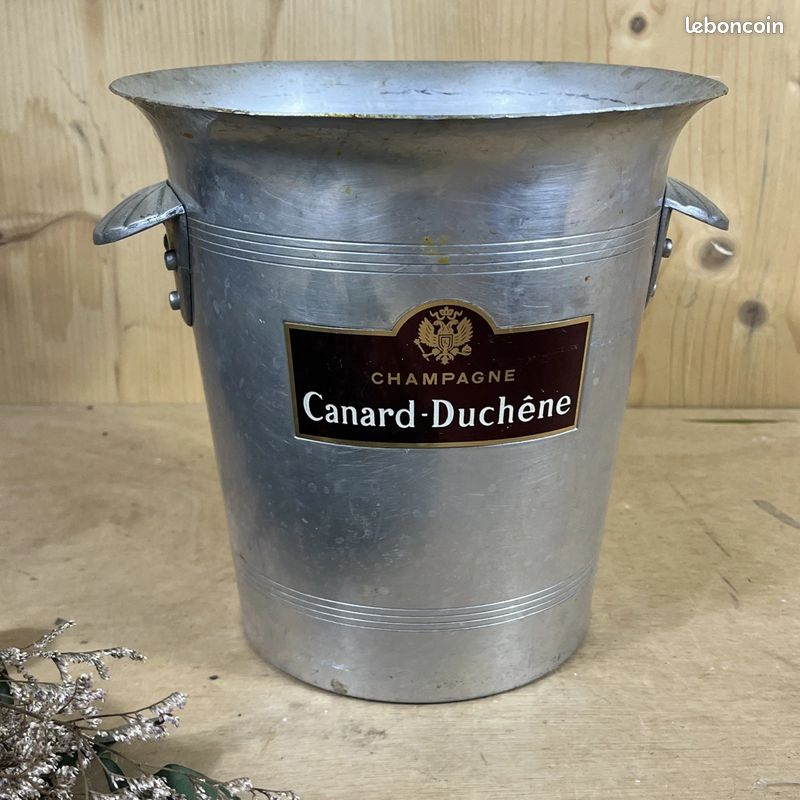 Seau à champagne en aluminium Canard Duchêne De6 - Vins & Gastronomie