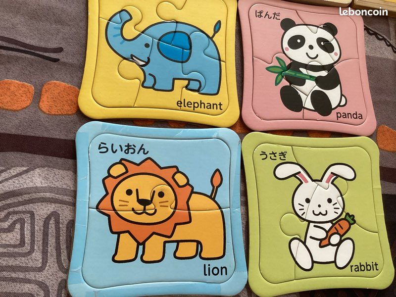 Lots de puzzle en bois et en carton (image 6)
