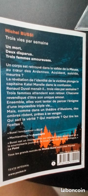 Livre 3vies par semaine de Michel Bussi (image 2)