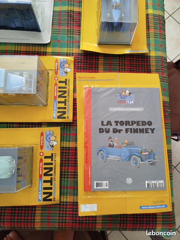 Lot de voitures tintin de 1 à 10 (image 1)