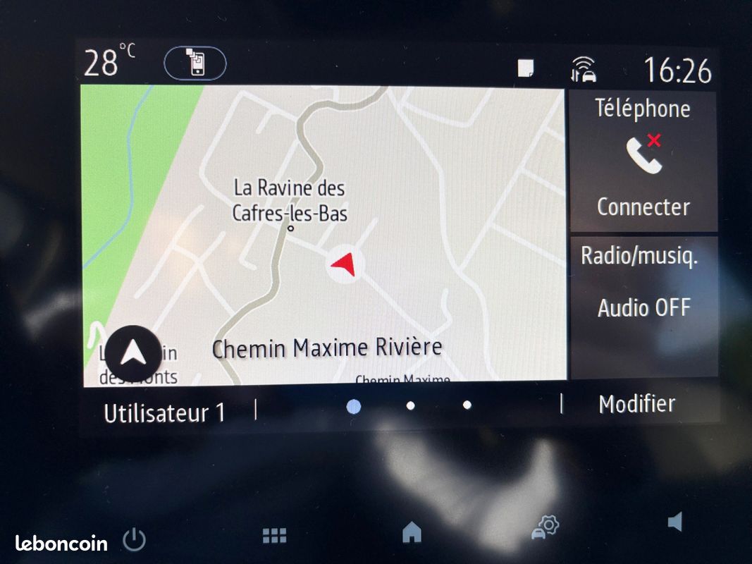 RENAULT CAPTUR TCe 90CH Zen GPS Caméra Radar Av Ar Garantie 12 mois (image 20)