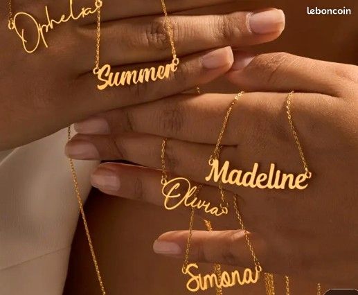 Je vend des collier personnalisés (image 3)
