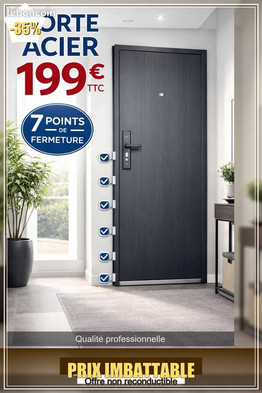 Porte acier (image 1)