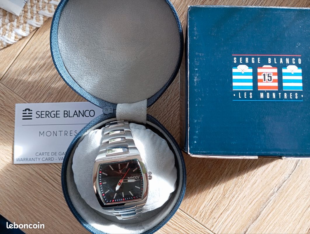 Montre Homme Serge Blanco Team 15 SB1080 - Occasion, Bon état Général