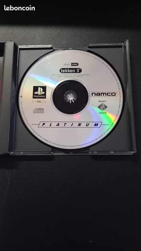 Tekken 3 Platinum (PS1) – Complet PAL – Très Bon État – Avec Manuel