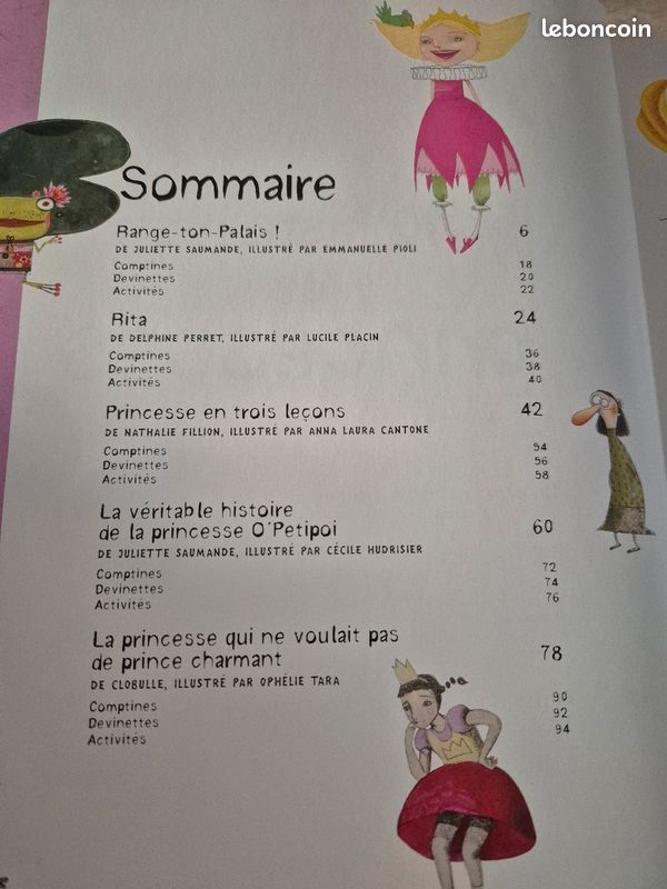 Livre " 10 histoires de princesses " (image 4)