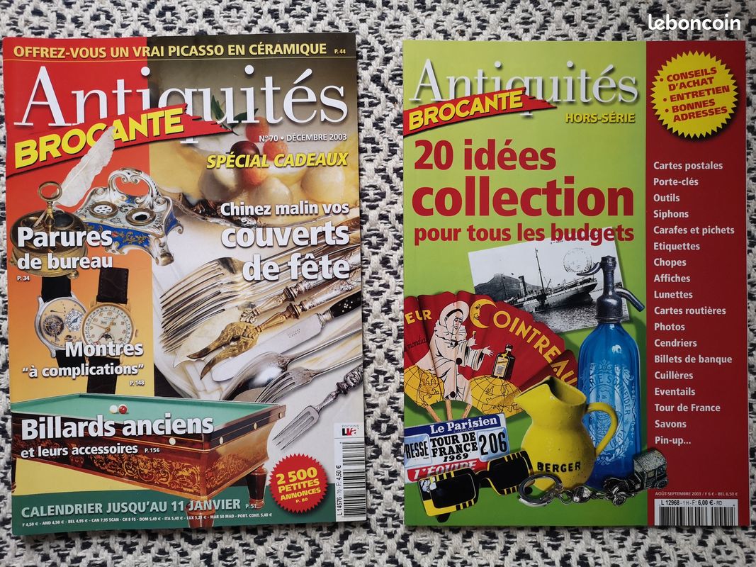 11 magazines Antiquités Brocante Année 2003 + 1 Hors série (image 7)