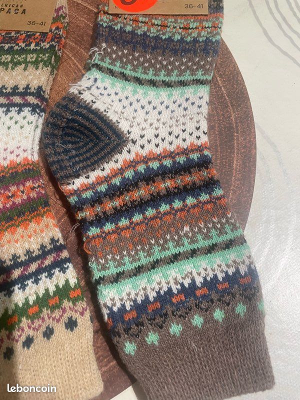 Lot de 3 paires de chaussettes American Alpaca (image 5)